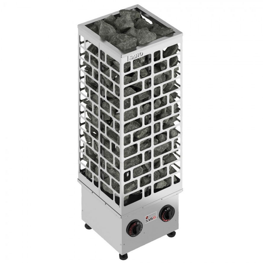 фото Электрическая печь для бани и сауны sawo cubos cub3-60nb-p, 24108