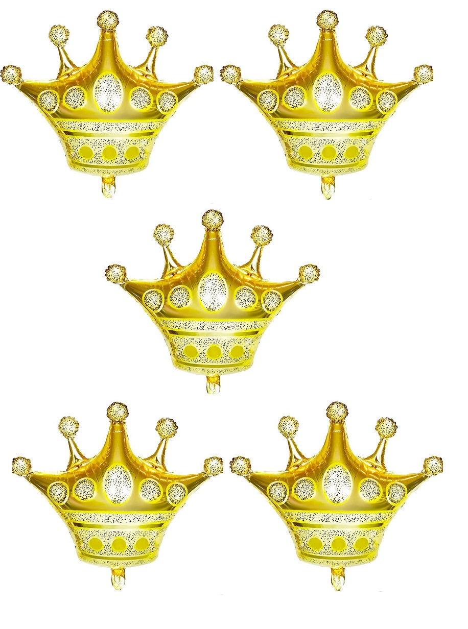 

Шар фигура Корона золото ЕУТ_1206-1410-5(Б6) 38 х 40 см 15" фольгированный, Золотистый, ЕУТ_1206-1410