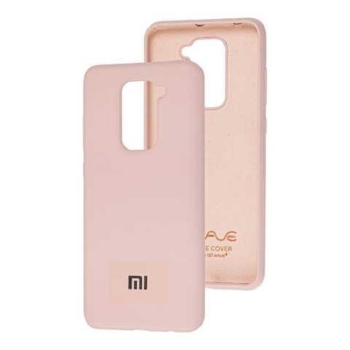 

Чехол для Xiaomi Redmi note 9 Silicone Cover (Розовый чехол)