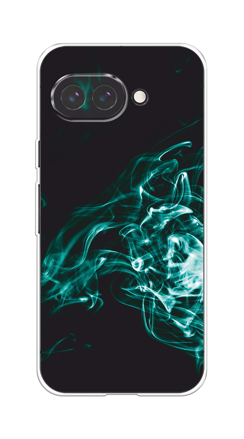 

Чехол на Google Pixel 9a Дым, Бирюзовый;черный;голубой, 272250-1