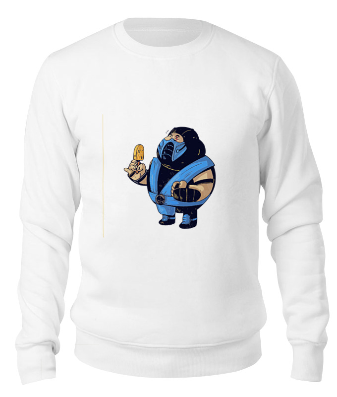 

Свитшот унисекс Printio Fat sub-zero белый XS, Fat sub-zero