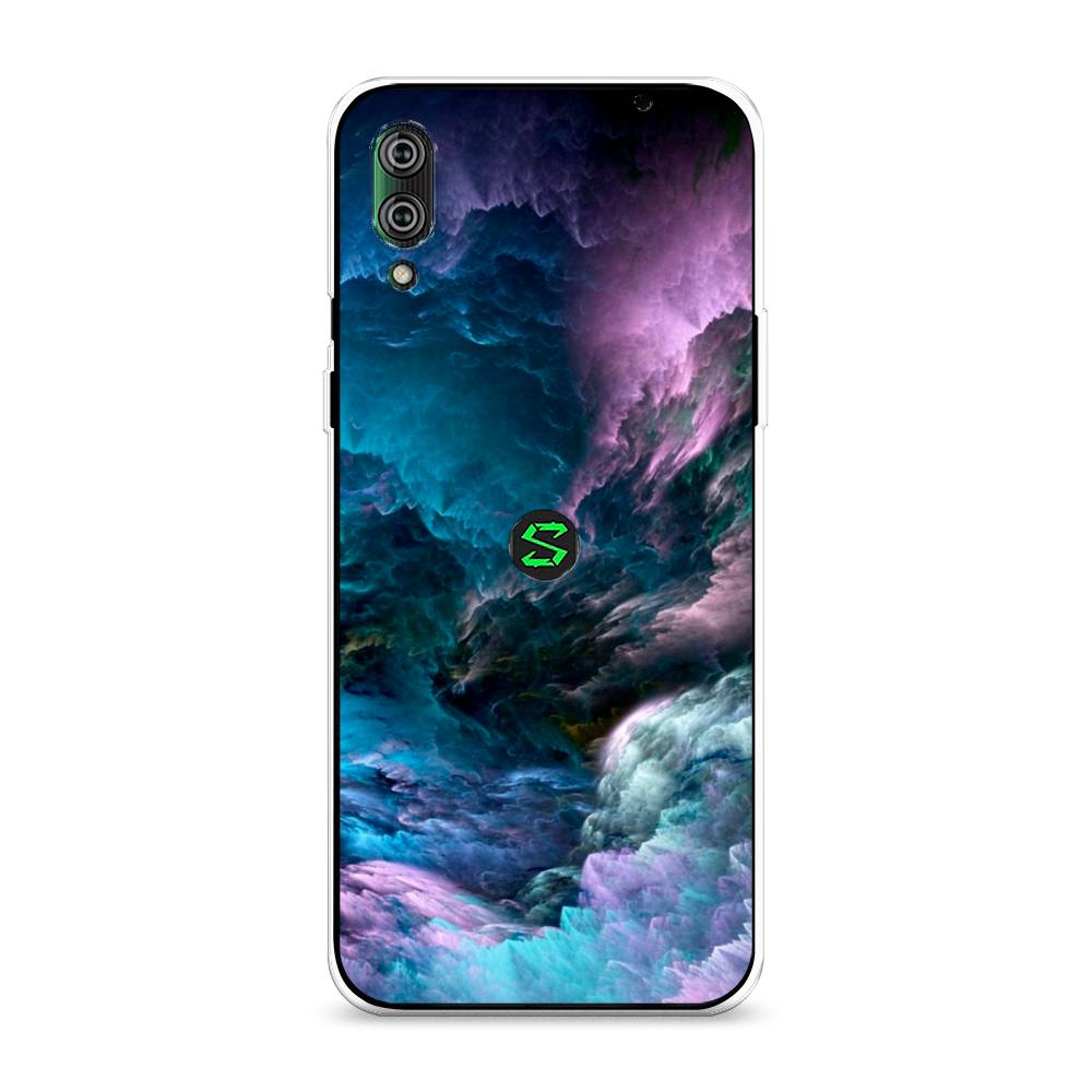 

Чехол на Xiaomi Black Shark 2"Загадочное небо", Синий;фиолетовый, 36450-2
