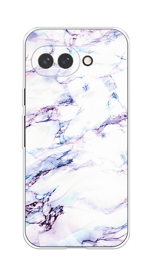 

Чехол на Google Pixel 9a Радужный мрамор, Серый;фиолетовый, 272250-1
