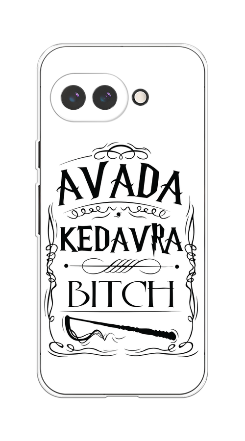 

Чехол на Google Pixel 9a Avada kedavra bitch, Белый;серый;черный, 272250-1