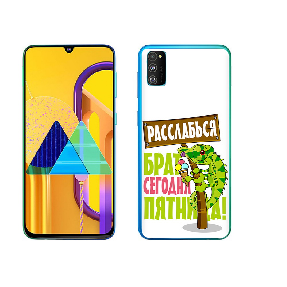 

Чехол MyPads Tocco для Samsung Galaxy M23 пятница (PT227329.604.562), Прозрачный, Tocco