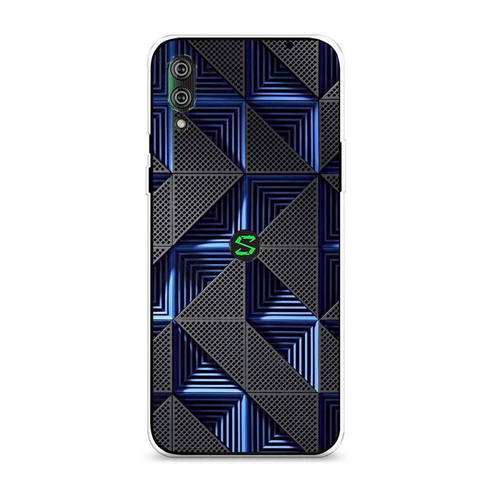 

Чехол на Xiaomi Black Shark 2"IBM", Серый;синий, 36450-3