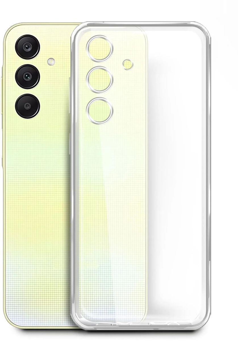 

Чехол BORASCO Silicone Case для Samsung Galaxy A25, прозрачный, Silicone Case