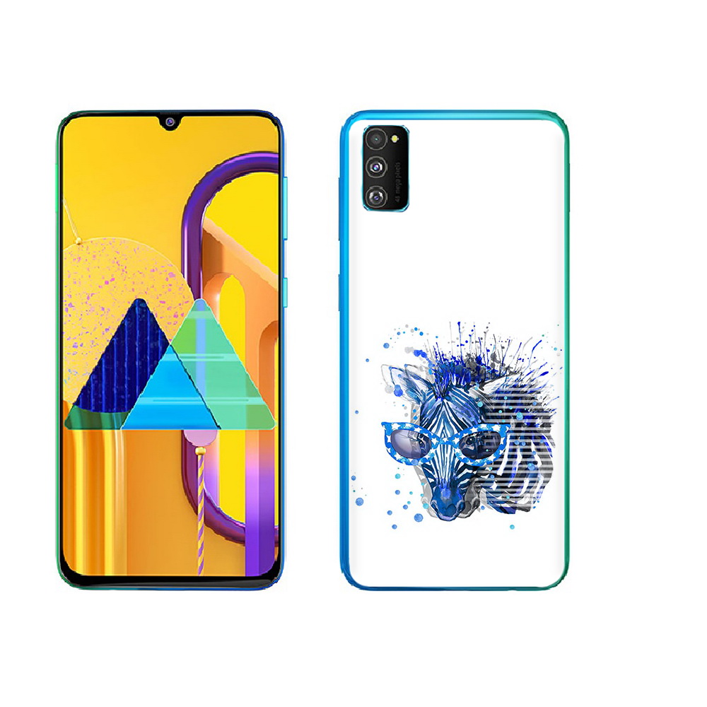 

Чехол MyPads Tocco для Samsung Galaxy M23 расплывчатая зебра (PT227329.604.577), Прозрачный, Tocco