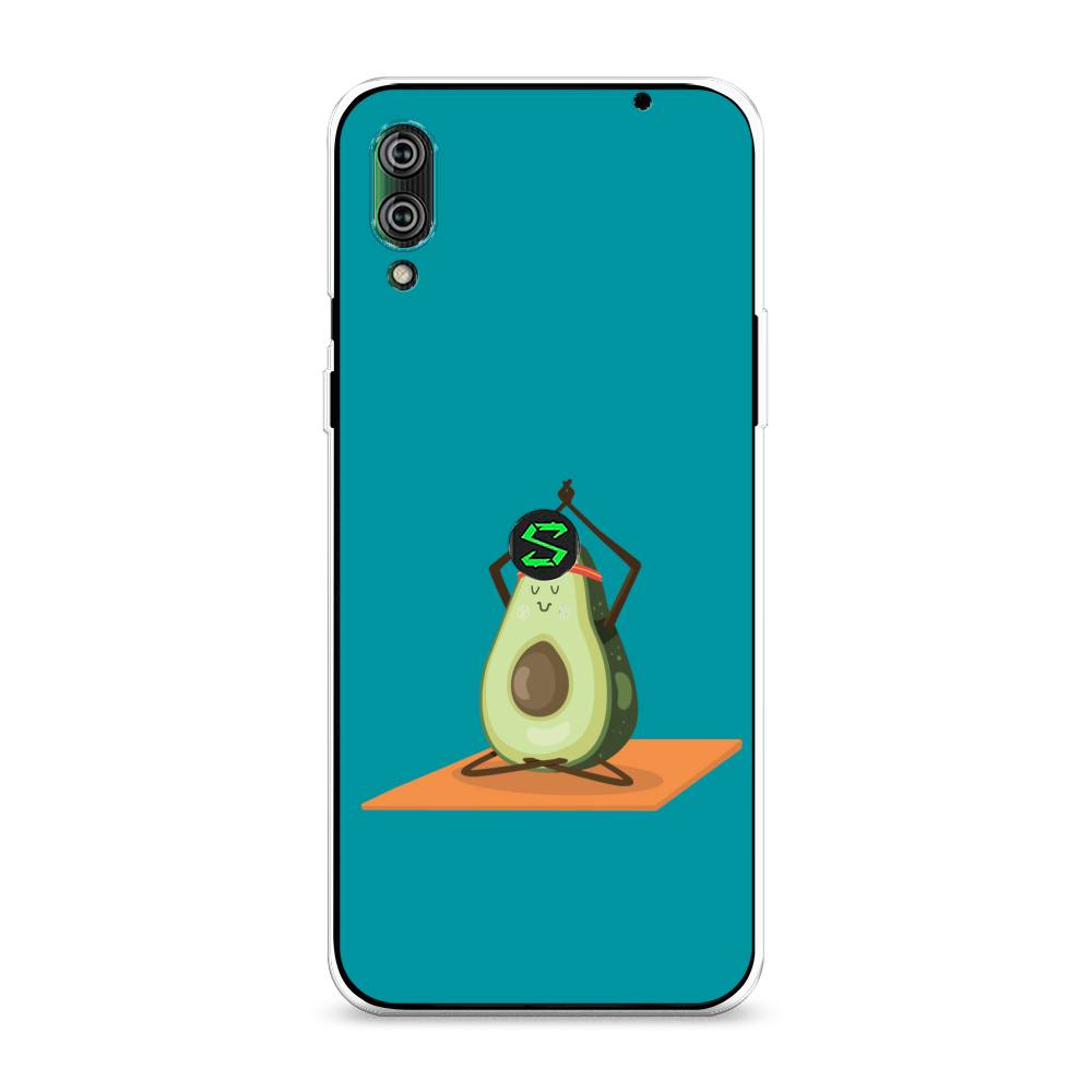 

Чехол на Xiaomi Black Shark 2"Расслабься с авокадо", Голубой, 36450-6