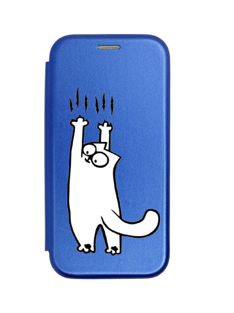 

Чехол для Samsung A50, A50S, A30S синий 1203 КОТИК, ZB-SAM-A505