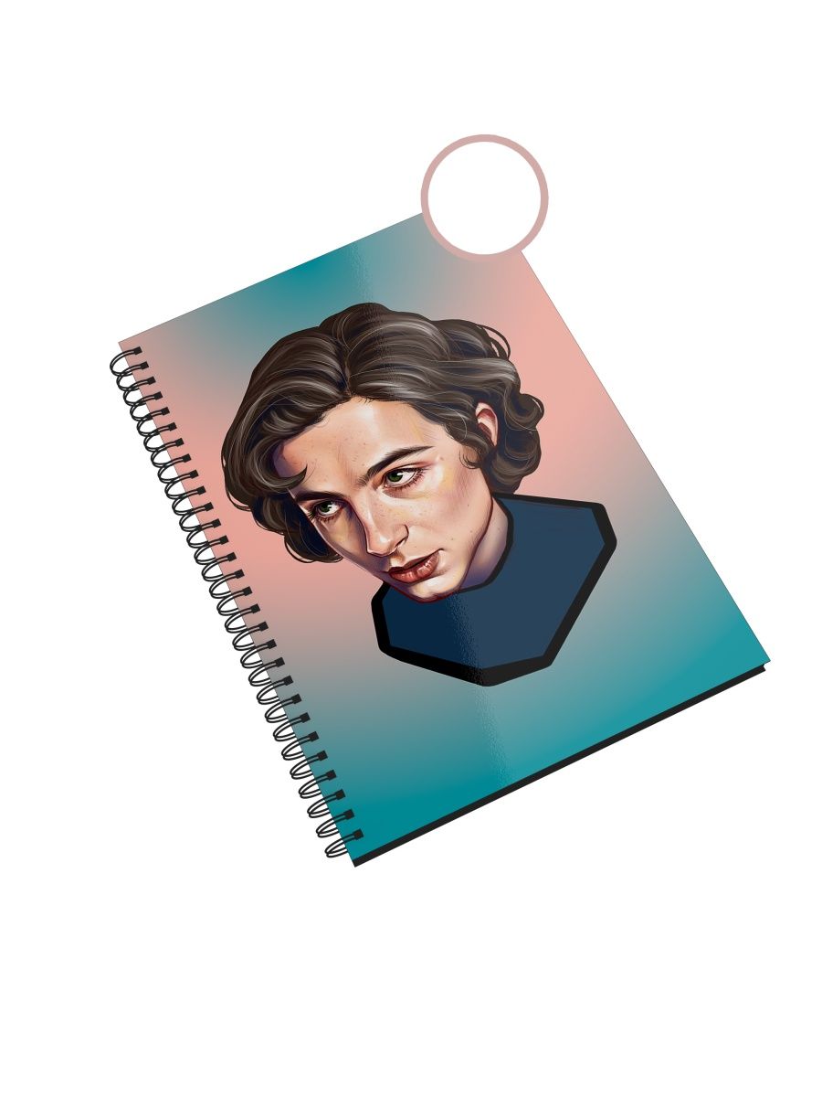 

Блокнот СувенирShop "Тимоти Шаламе/Дюна" NP-IZSH2-A4/1 A4 48 листов, NP-IZSH2-A4/1