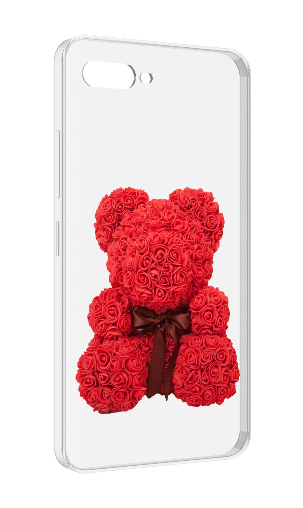 

Чехол MyPads мишка-из-розочек для ITEL A25 / ITEL A25 Pro / ITEL A35, Прозрачный, Tocco
