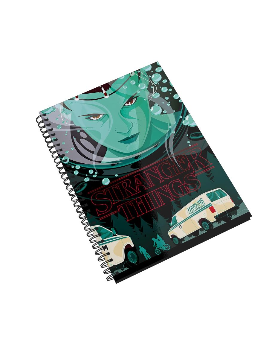 

Блокнот СувенирShop "Очень странные дела/Stranger things" NP-SROSD6-A4/1 A4 48 листов, NP-SROSD6-A4/1