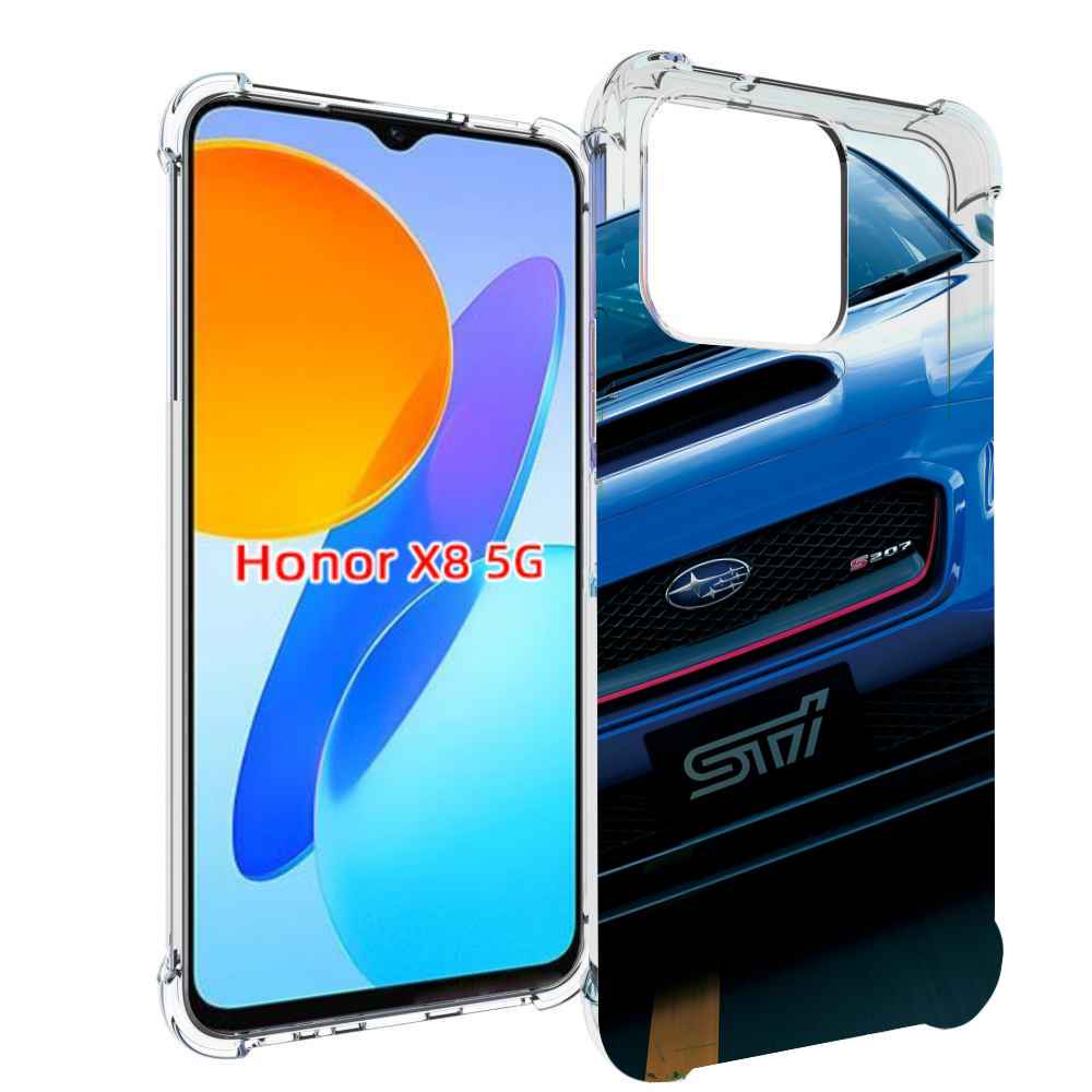 

Чехол MyPads субару subaru 2 для Honor X8 5G, Прозрачный, Tocco