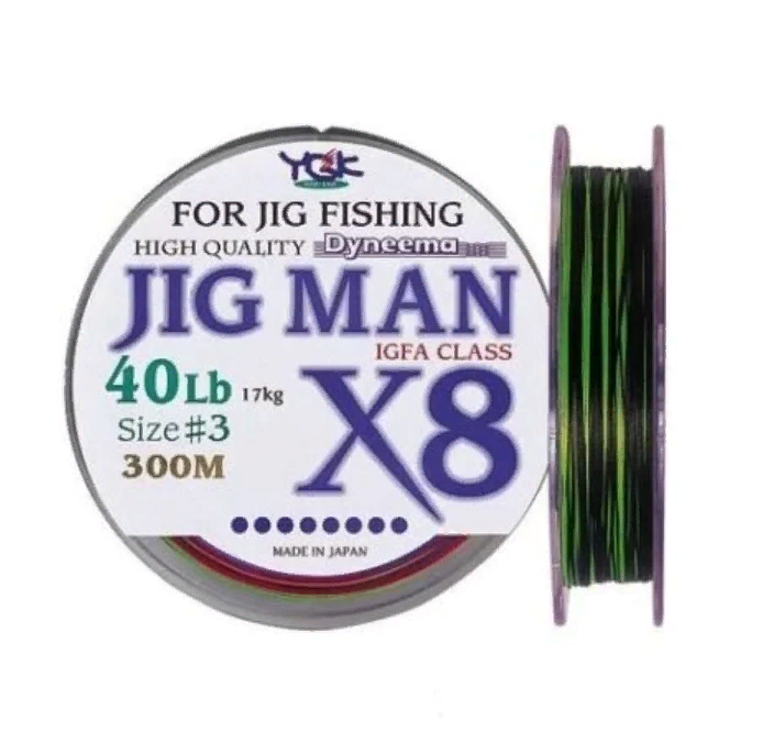 Шнур плетёный YGK G-Soul Super Jigman X8 600m #8.0 multicolor