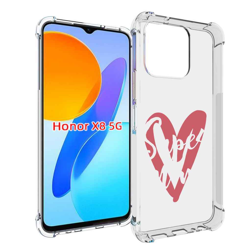 

Чехол MyPads супер-мать для Honor X8 5G, Прозрачный, Tocco