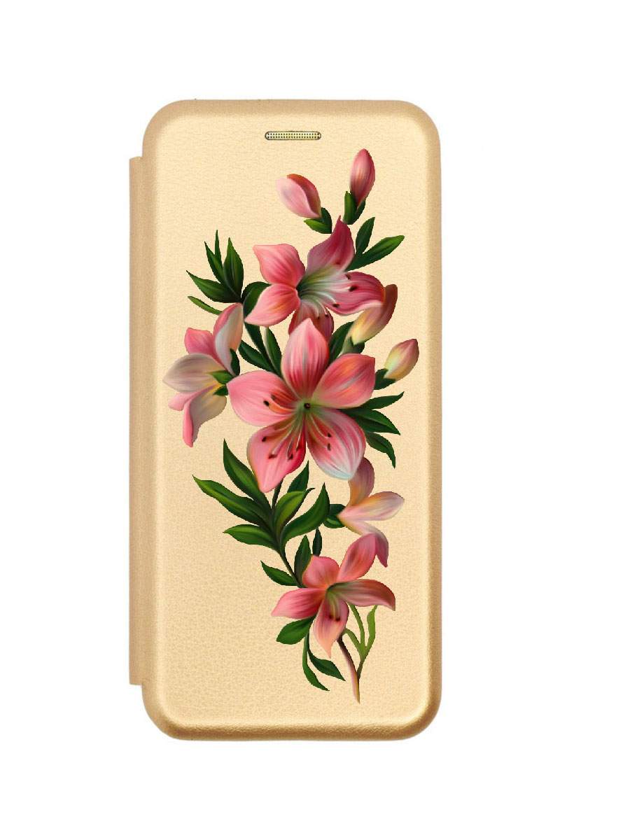 

Чехол для Samsung A50, A50S, A30S золотистый 1740 ЛИЛИЯ, ZB-SAM-A505