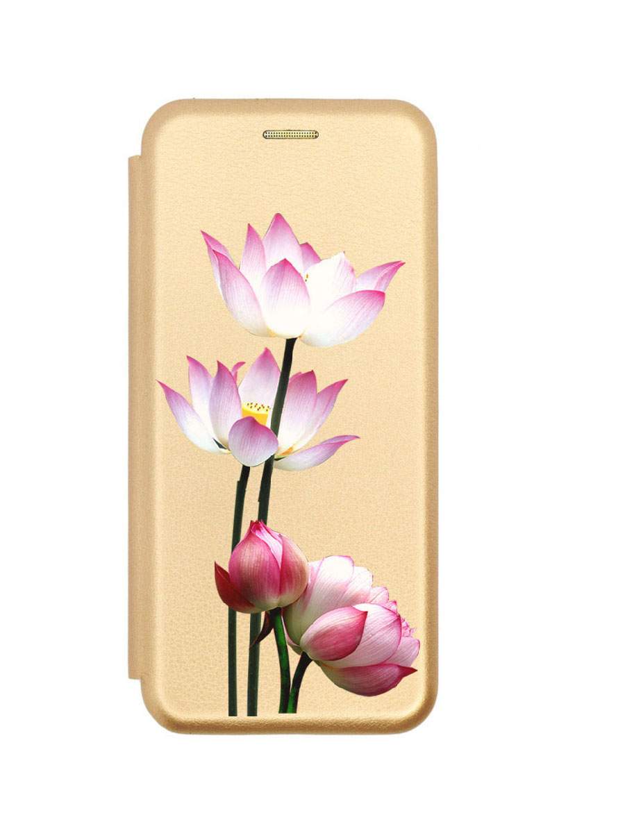 

Чехол для Samsung A50, A50S, A30S золотистый 1741 ЛОТОСЫ, ZB-SAM-A505