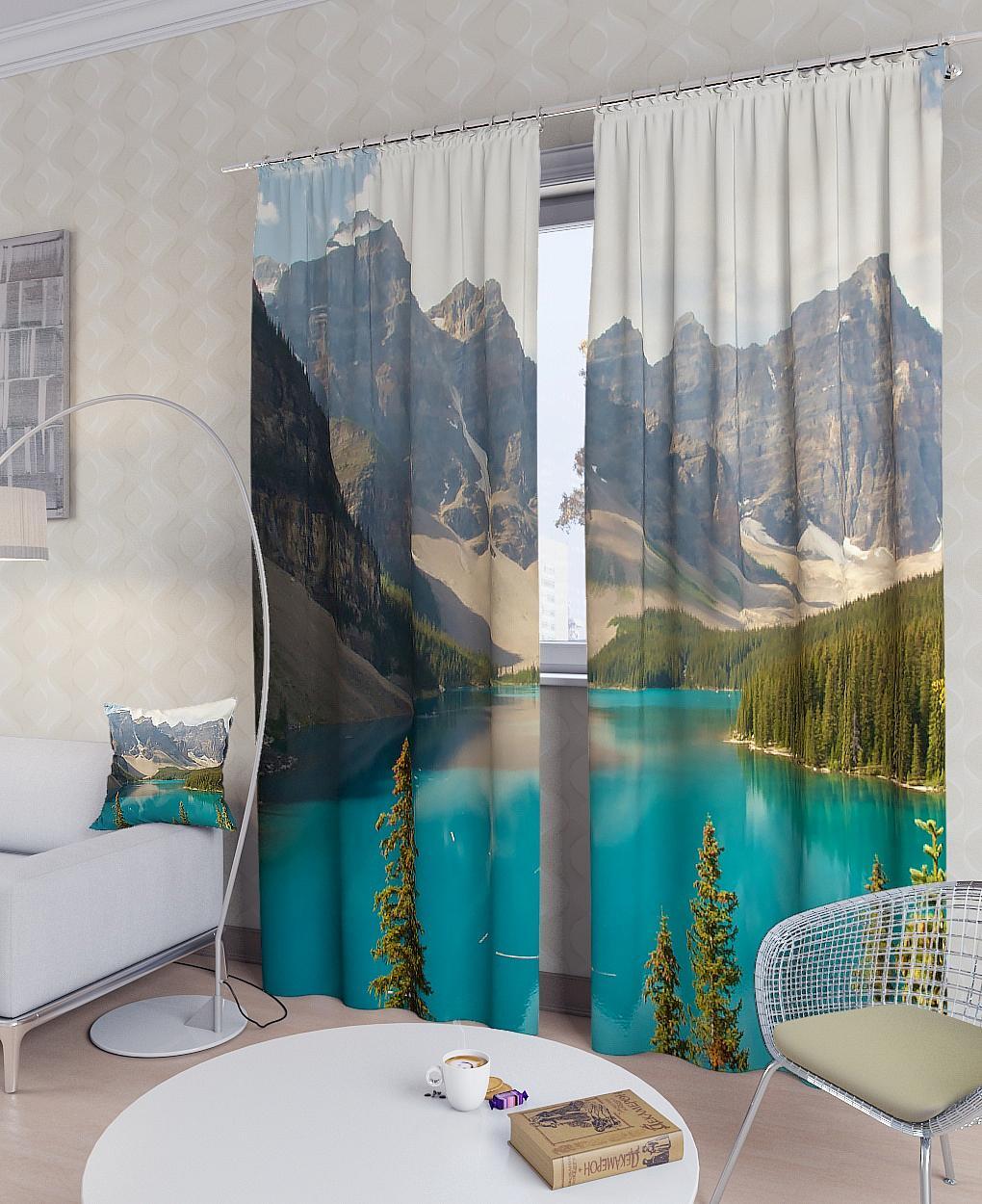 

Фотошторы AT HOME Канадская природа высота 260 см, ширина 150 см, 900045