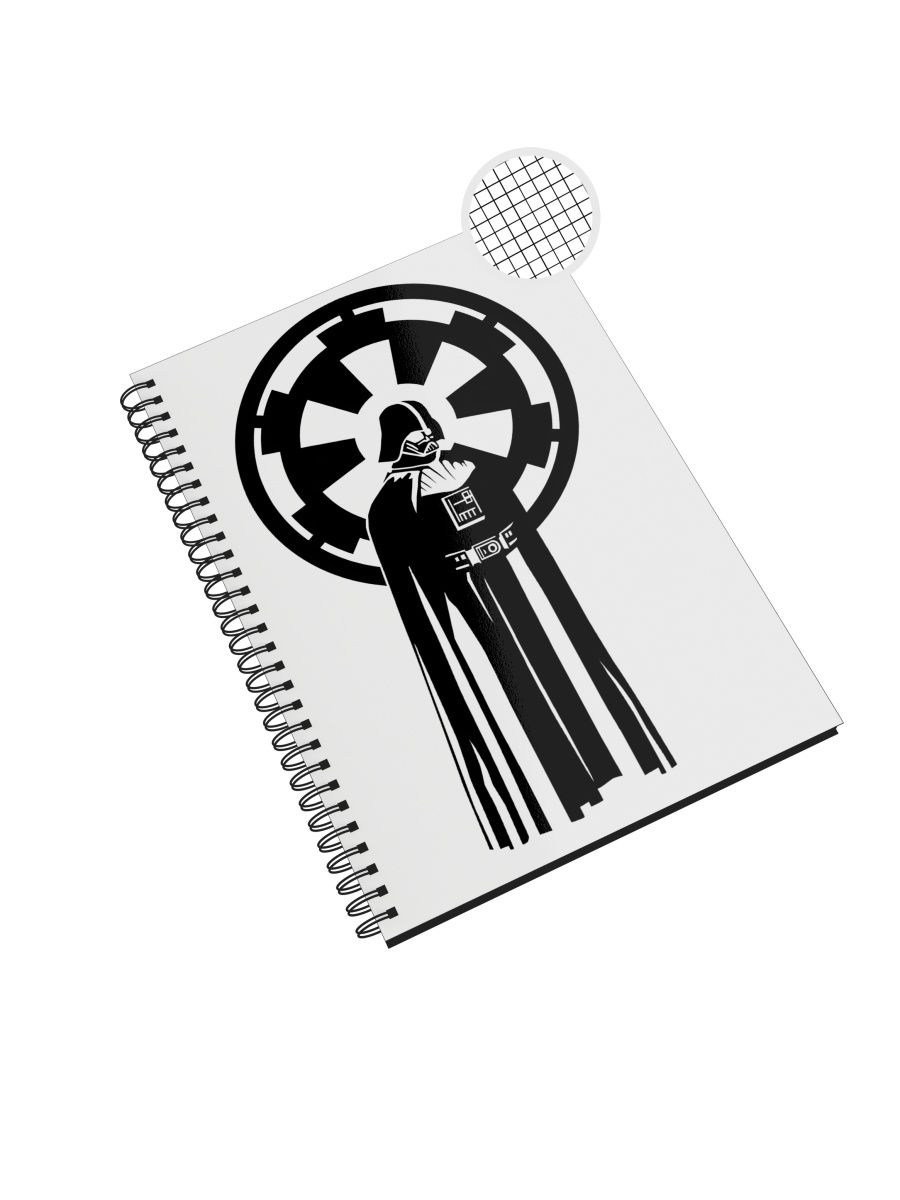 

Блокнот СувенирShop "Star Wars/Звездные войны" NP-FMSW6-A5/2 A5 48 листов в клетку, NP-FMSW6-A5/2