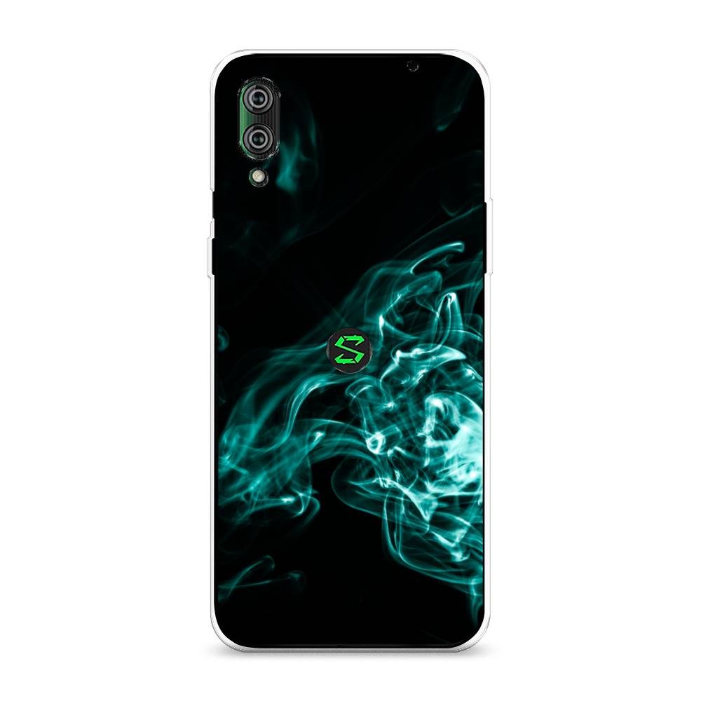 

Чехол на Xiaomi Black Shark 2"Дым", Голубой;черный, 36450-3