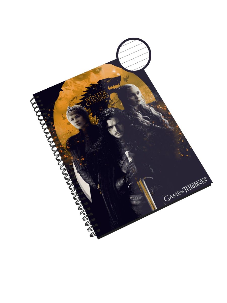 

Блокнот СувенирShop "Игра престолов/Дом дракона" NP-SRIP1-A5/3 A5 48 листов в линейку, NP-SRIP1-A5/3
