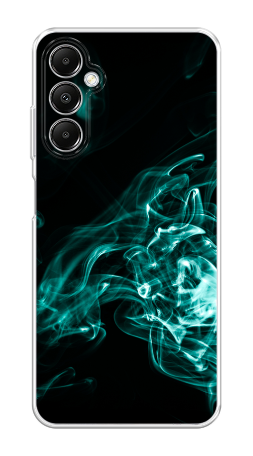 

Чехол на Samsung Galaxy A05s "Дым", Бирюзовый;черный;голубой, 2108850-1