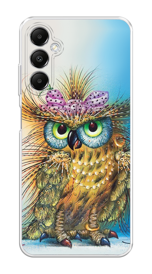 

Чехол на Samsung Galaxy A05s "Модная сова", Коричневый;голубой, 2108850-1