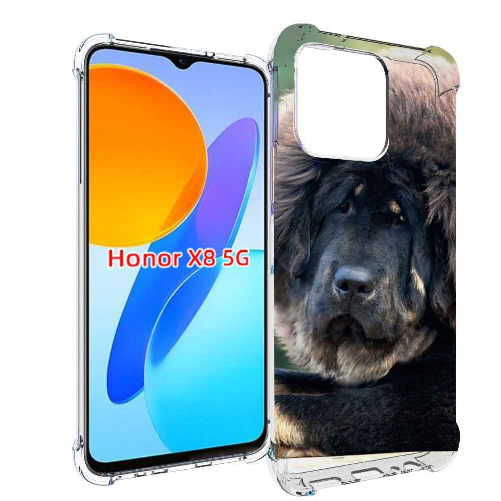 

Чехол MyPads тибетскии мастиф для Honor X8 5G, Прозрачный, Tocco