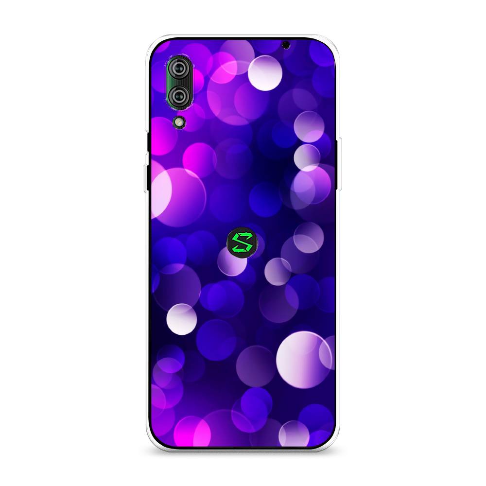

Чехол на Xiaomi Black Shark 2"Абстракция 27", Фиолетовый, 36450-3