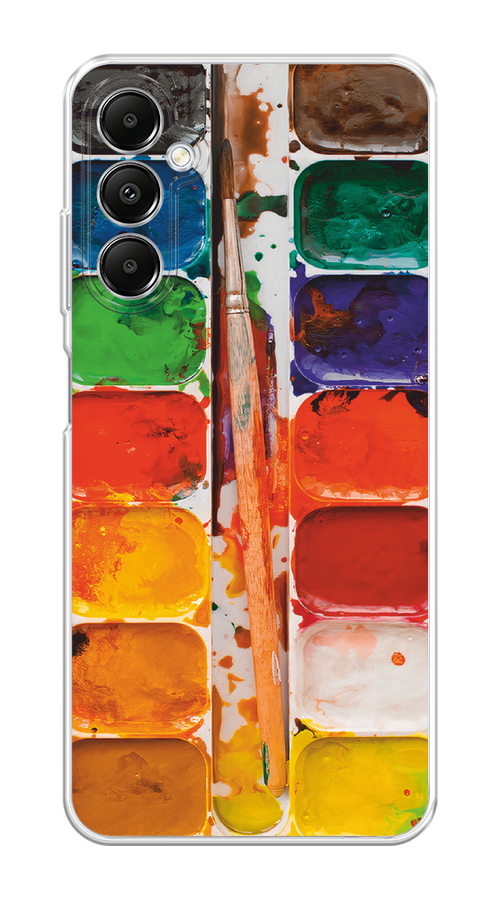 

Чехол на Samsung Galaxy A05s "Акварель", Красный;желтый;синий, 2108850-1