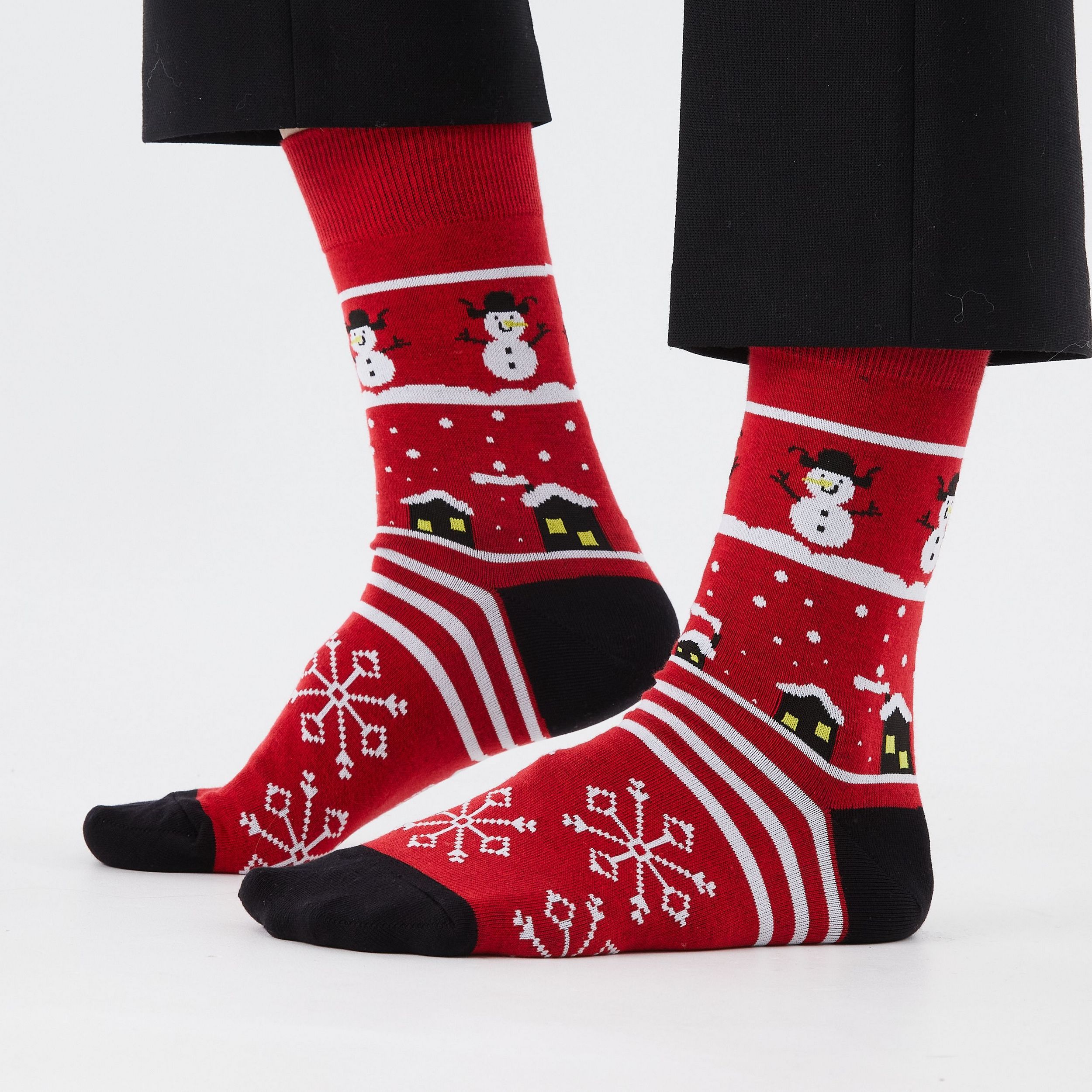 

Носки St. Friday Socks NY22-1028-11 красные 38-41, NY22-1028-11