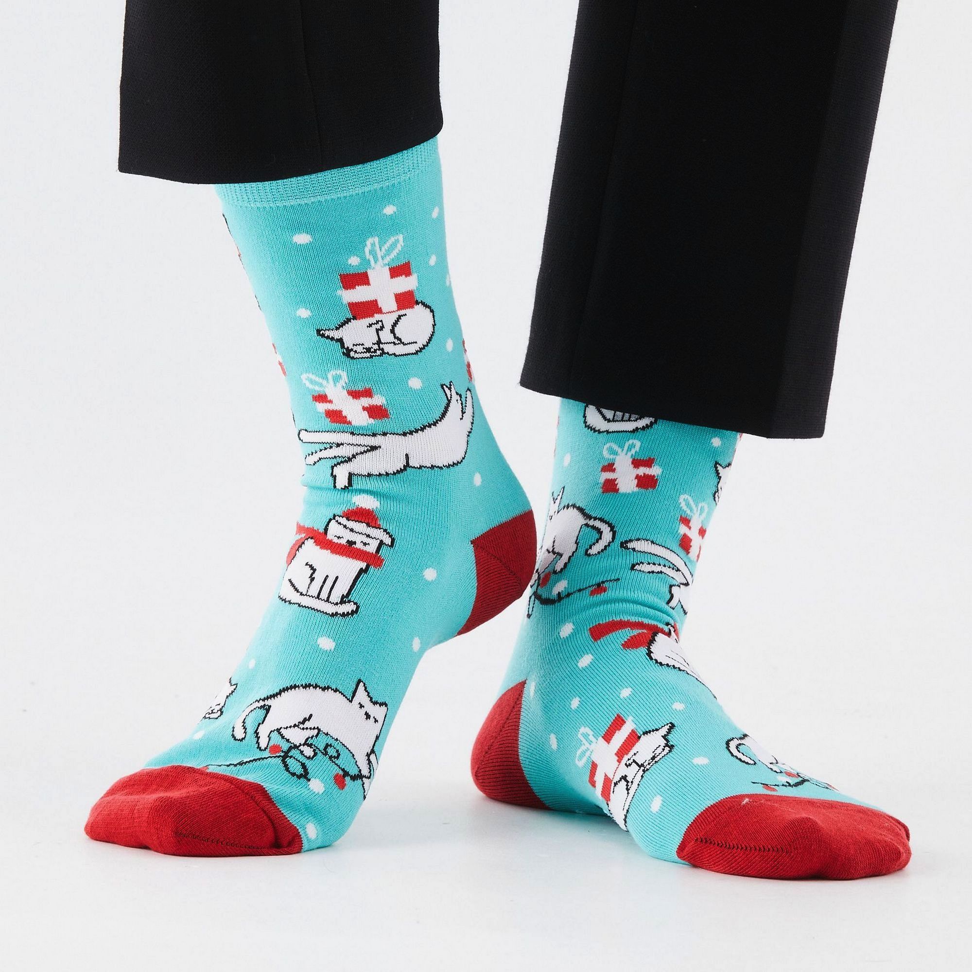 

Носки St. Friday Socks NY22-1035-25 голубые 34-37, NY22-1035-25