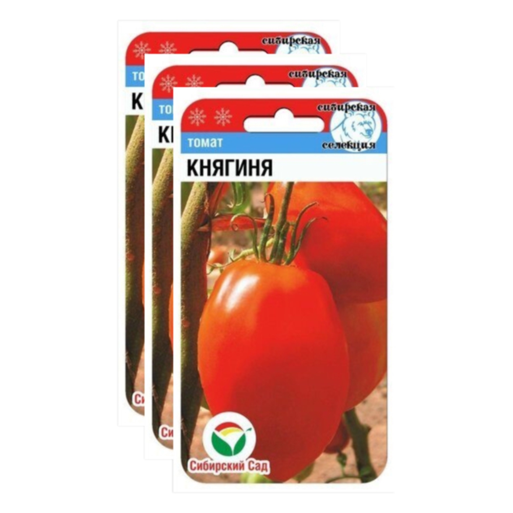 

Семена томат Княгиня Сибирский сад 23-02326 3 уп., Томат