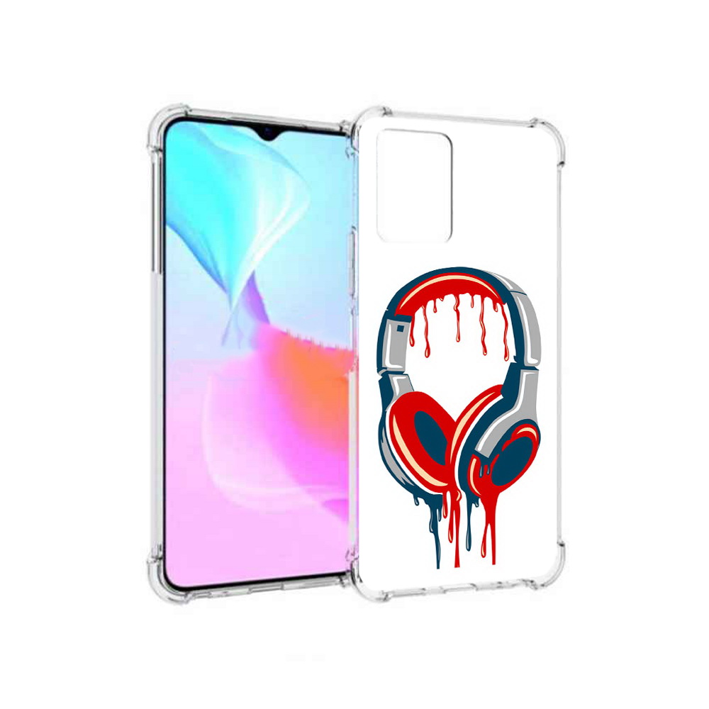 

Чехол MyPads Tocco для Vivo Y33s не делай громко (PT226981.417.517), Прозрачный, Tocco