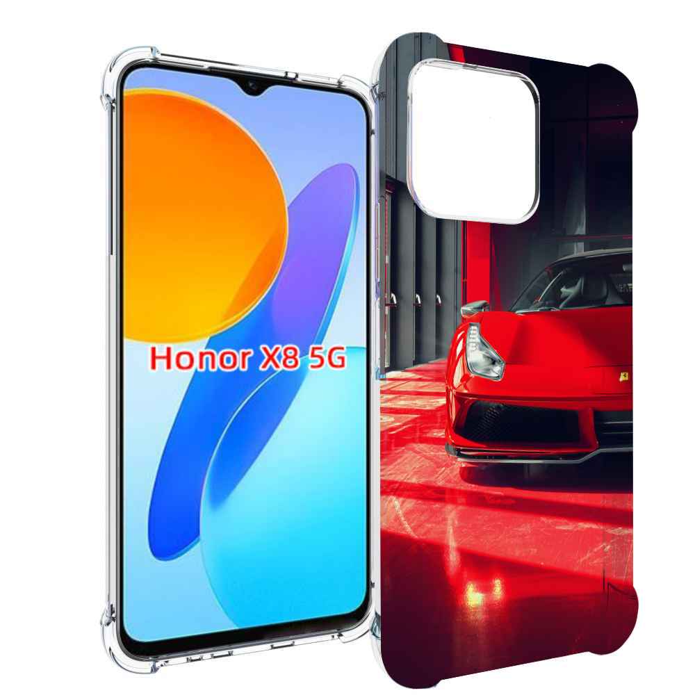 

Чехол MyPads ферра для Honor X8 5G, Прозрачный, Tocco