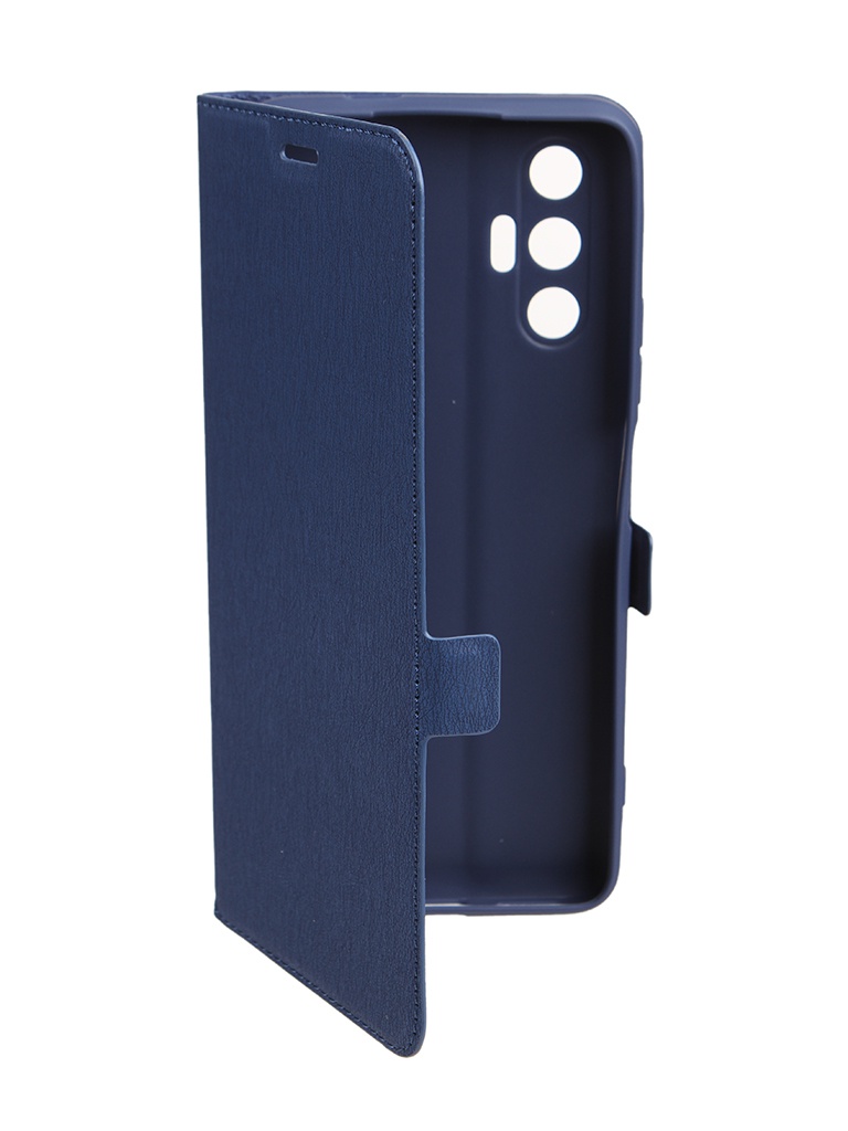 

Чехол DF для Tecno Pova 3 Blue tFlip-15, Синий, Tecno Pova 3