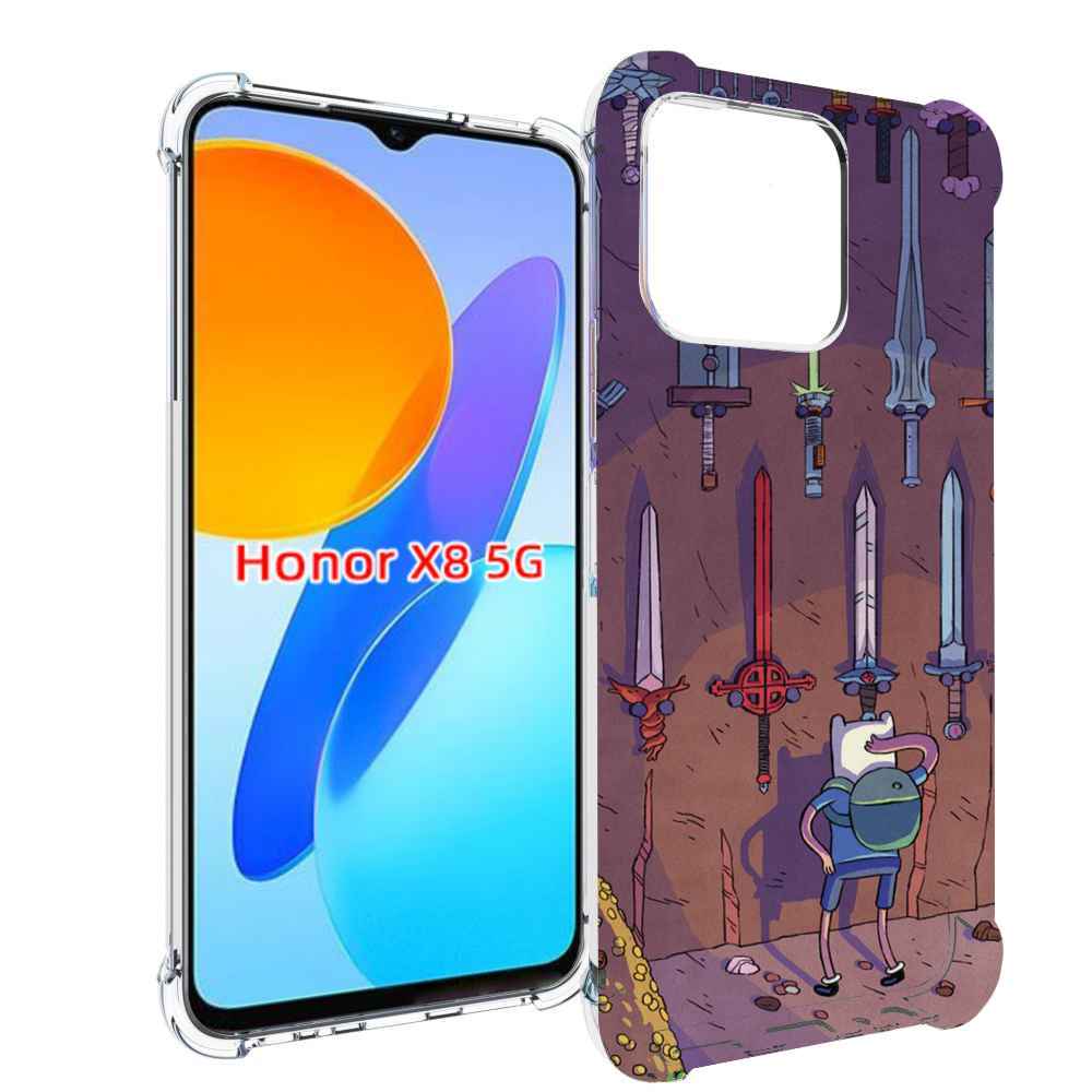 

Чехол MyPads фин ищет меч для Honor X8 5G, Прозрачный, Tocco
