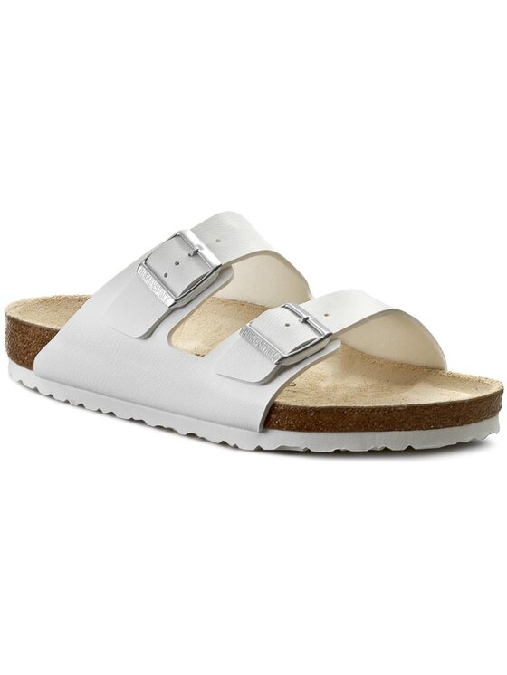

Шлепанцы Arizona 0051731 Birkenstock белый 46 EU, Arizona 0051731