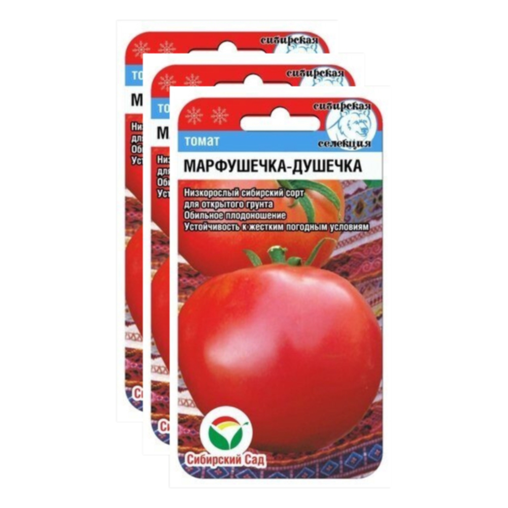 

Семена томат Марфушечка-душечка Сибирский сад 23-02345 3 уп., Томат