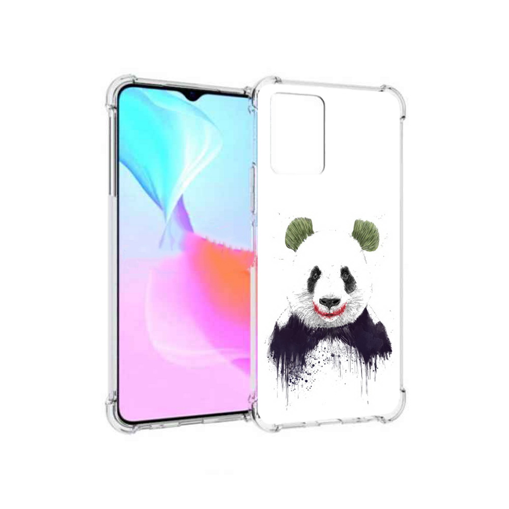

Чехол MyPads Tocco для Vivo Y33s панда джокер (PT226981.417.533), Прозрачный, Tocco