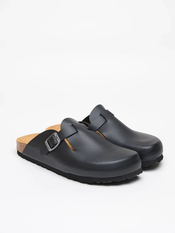 

Сабо мужские FOOTWELL 510039-015 черные 46 RU, 510039-015