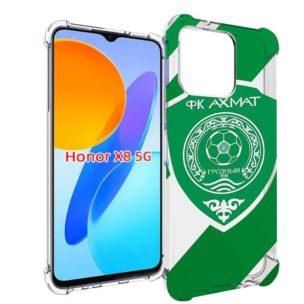 

Чехол MyPads фк ахмат грозныи мужской для Honor X8 5G, Прозрачный, Tocco