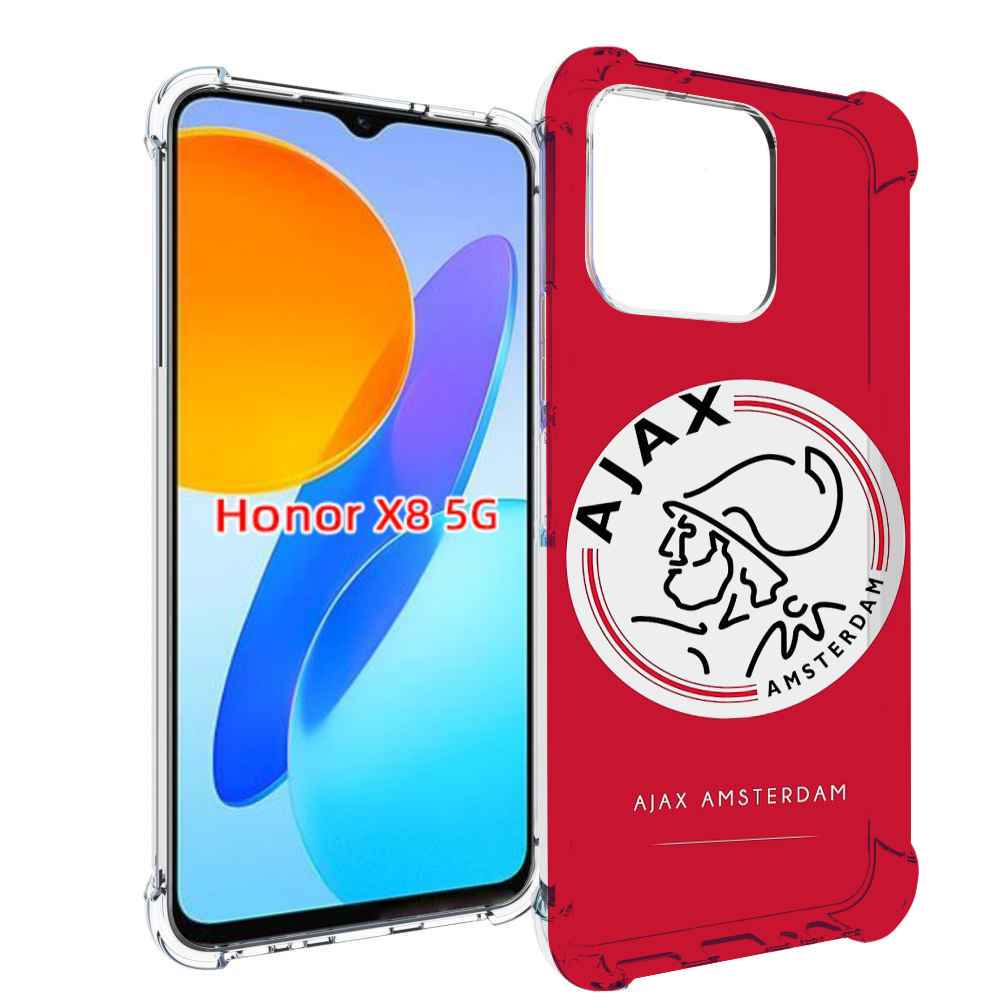 

Чехол MyPads фк аякс амстердам для Honor X8 5G, Прозрачный, Tocco
