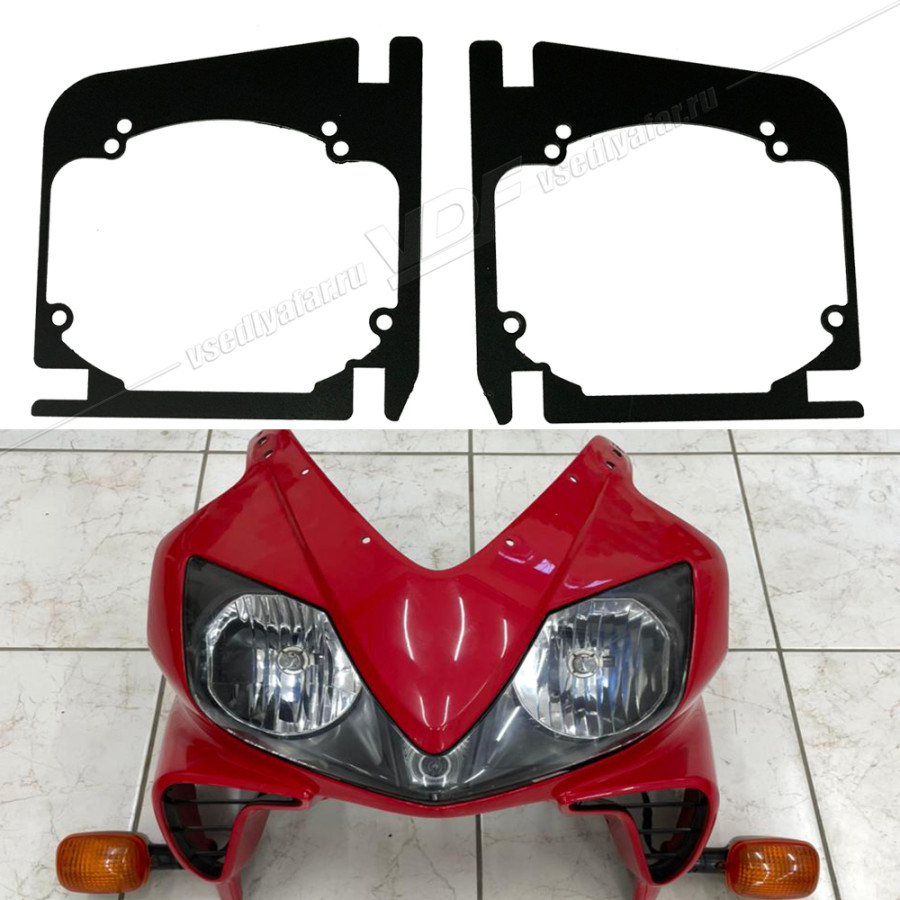 

Рамки для установки линз в фары Honda CBR600F 2011-2013 VDF HCBR600F-173 173, 173