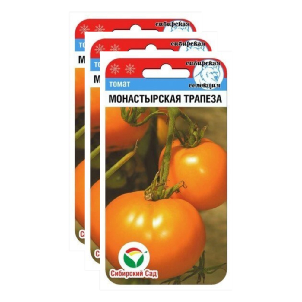 

Семена томат Монастырская трапеза Сибирский сад 23-02356 3 уп., Томат