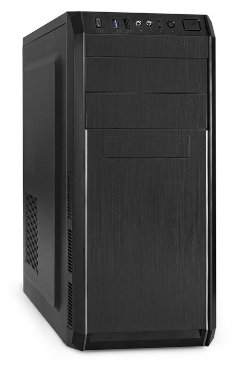 Корпус компьютерный ExeGate XP-334UC (EX287368RUS) Black