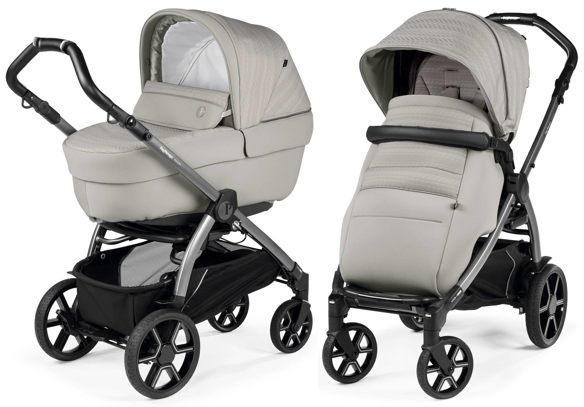 

Коляска 2 в 1 Peg Perego Book Combo Moonstone, Book