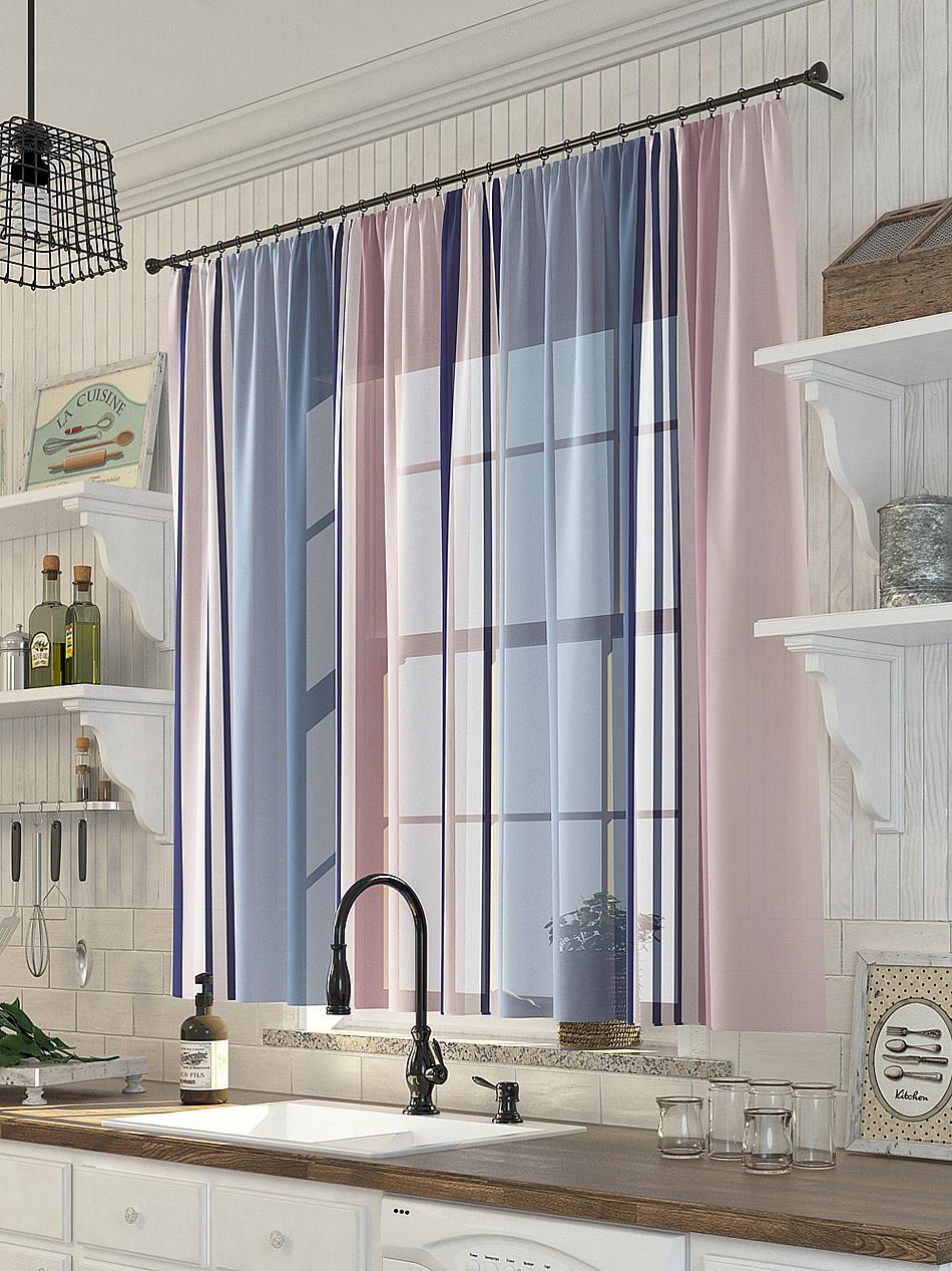 

Комплекты штор AT HOME Форти высота 150 см, ширина 300 см, Белый, 533127