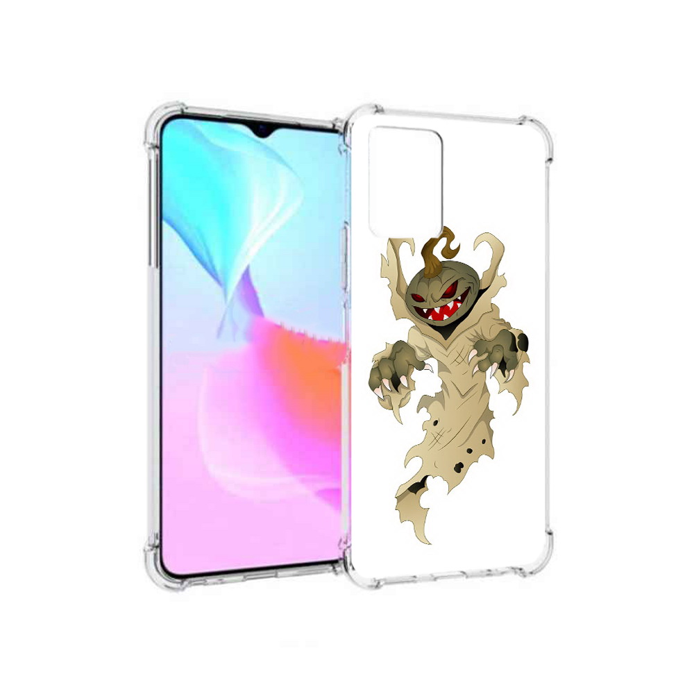 

Чехол MyPads Tocco для Vivo Y33s призрак хэллоуина (PT226981.417.555), Прозрачный, Tocco